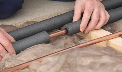 Pipe Insulation Plumber Near Me Oklahoma City - M180 Plumbing